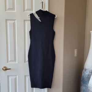 Bailey 44 Elegant Navy Blue Sleeveless Dress NEVER WORN